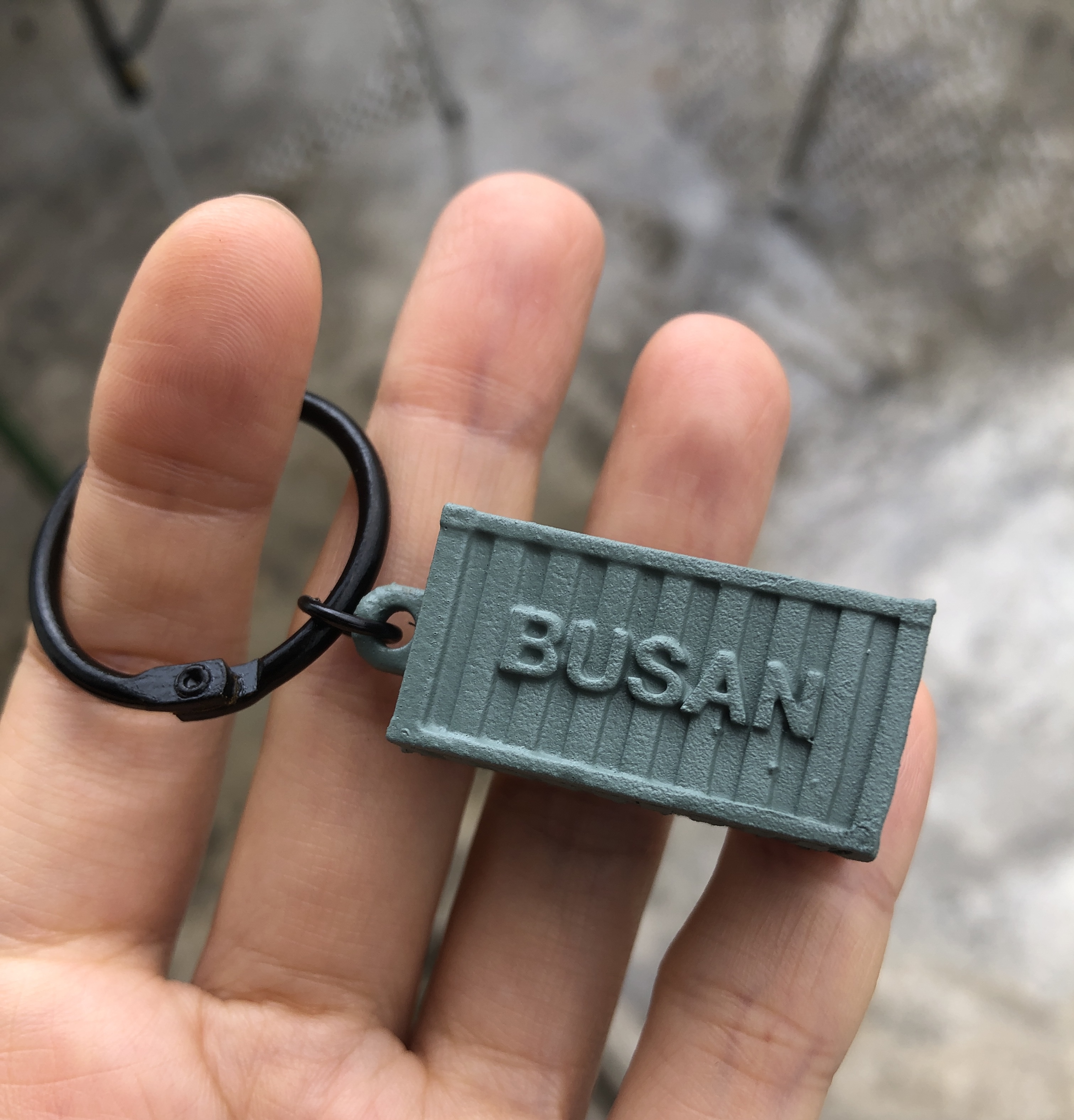 Container Key Ring 부산항 컨테이너 키링