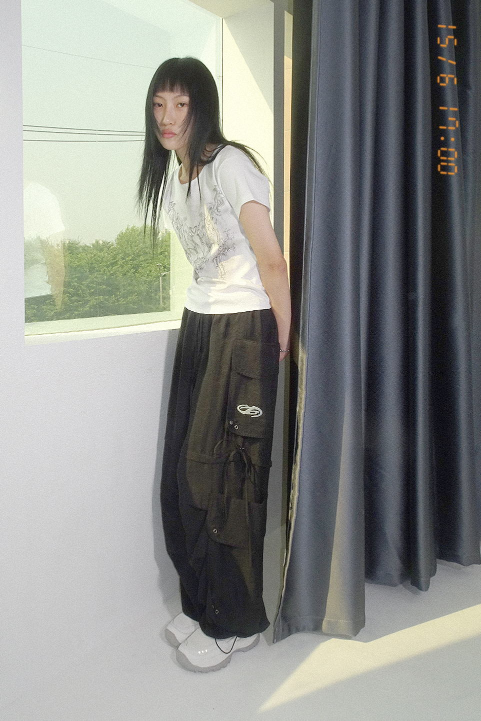 ★送料・関税込★hugyourskin★Linen cargo pants★ MUSINSA | HUG YOUR SKIN linen cargo pants (black)