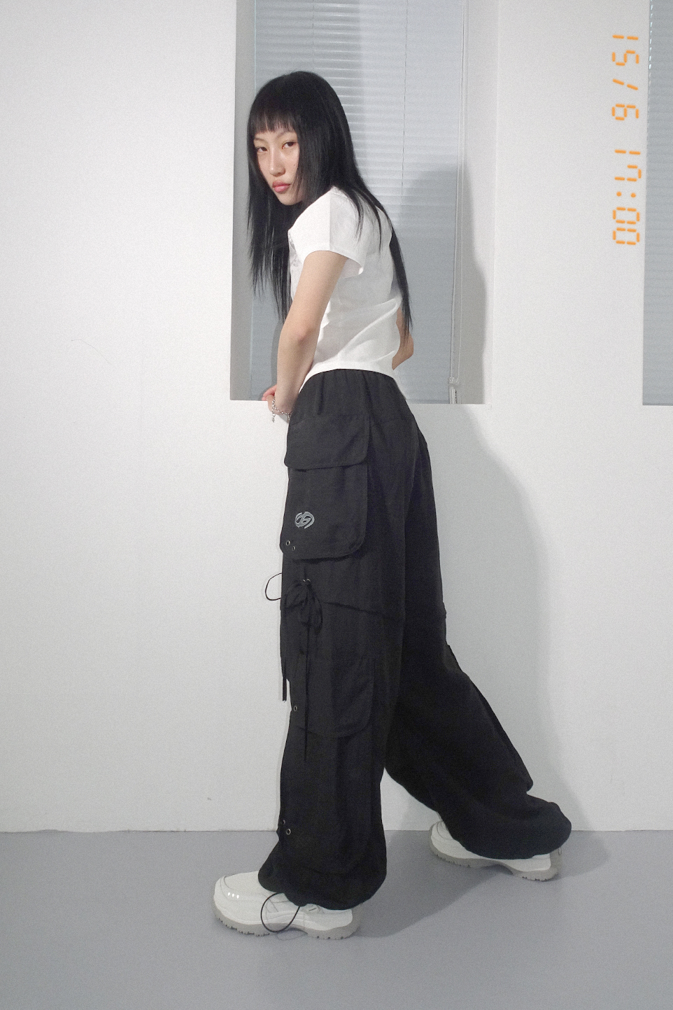 ★送料・関税込★hugyourskin★Linen cargo pants★ MUSINSA | HUG YOUR SKIN Linen cargo pants (charcoal)