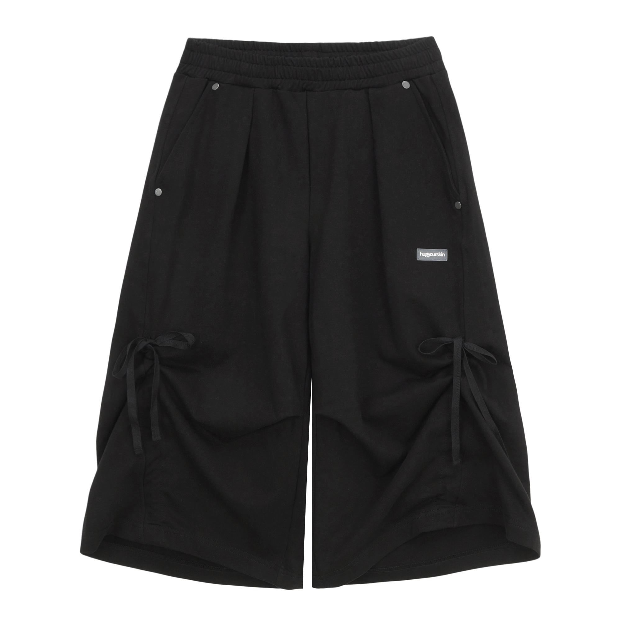 パンツ hug your skin bermuda pants MUSINSA | HUG YOUR SKIN Wide Bermuda pants (melange)