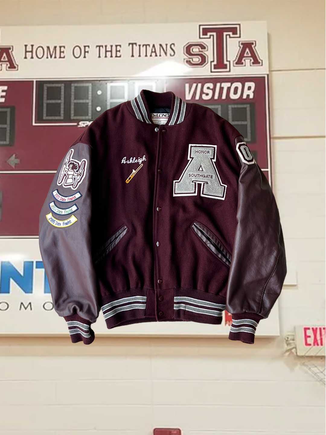 VTG 'Southgame anderson Titans' DeLong Award Jacket