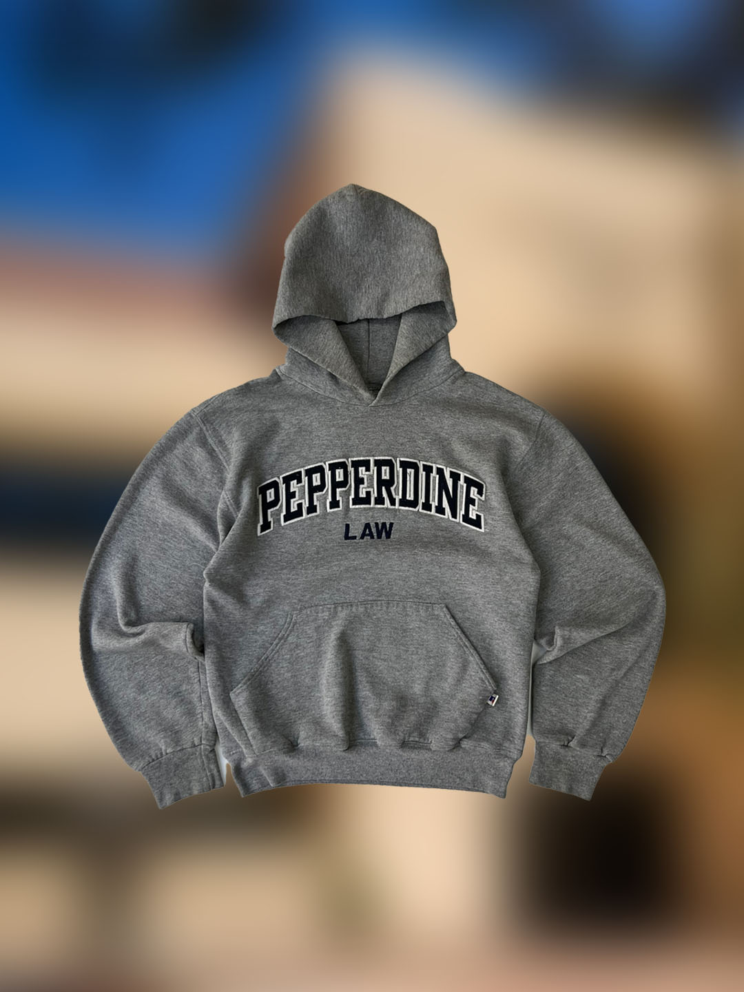 'PEPPERDINE LAW' VTG RUSSELL ATHLETIC Tubular Sweat Hoodie