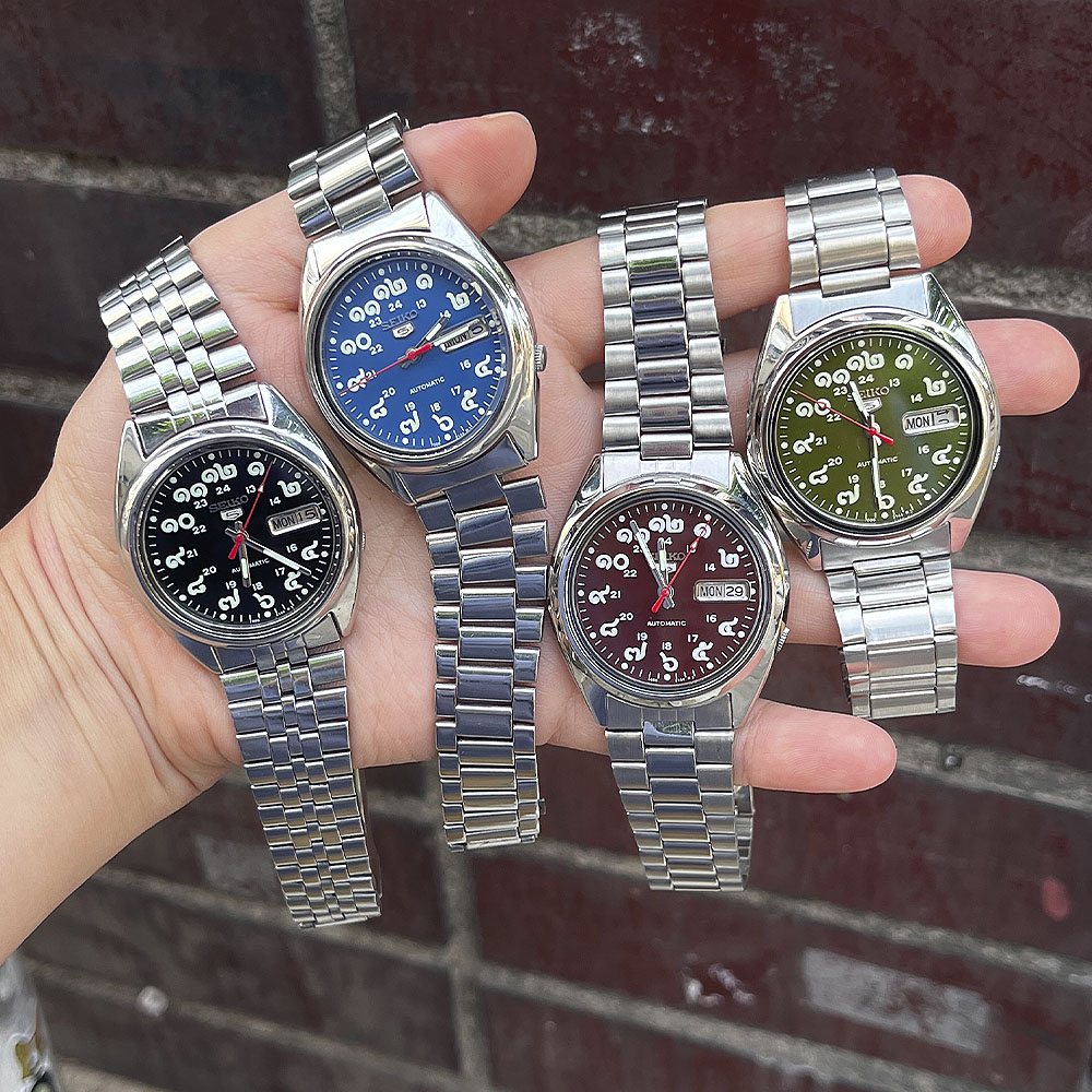 時計 YELLOW FEVER Vintage SEIKO watch bangkok YELLOW FEVER] Seiko Thai Numerals Automatic Watch