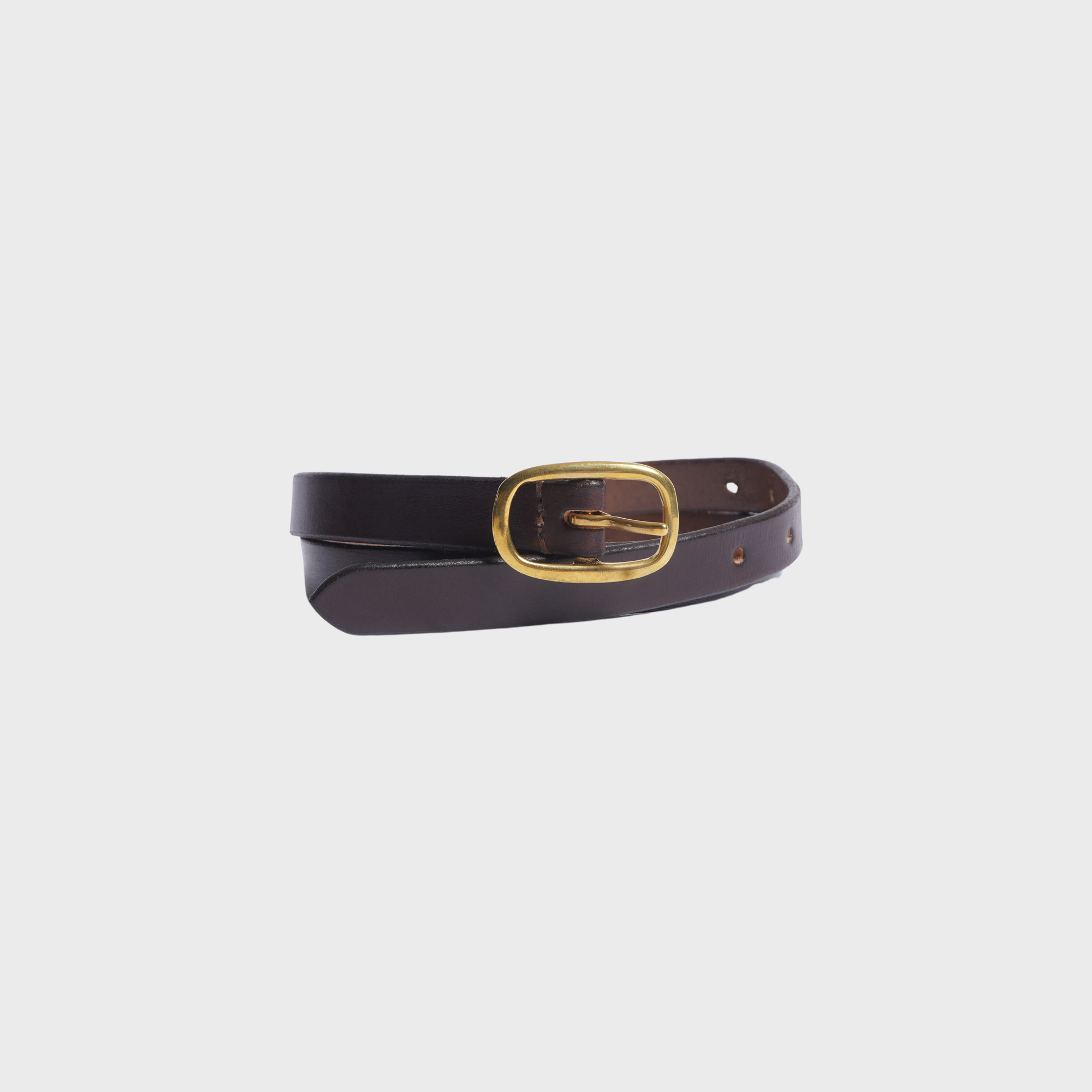 maximum-henry-very-slim-oval-belt-dark-brown