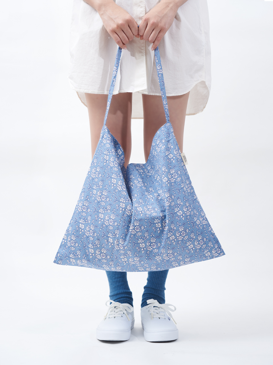 maison creme☆Floral eco bag Floral eco bag _ Yellow