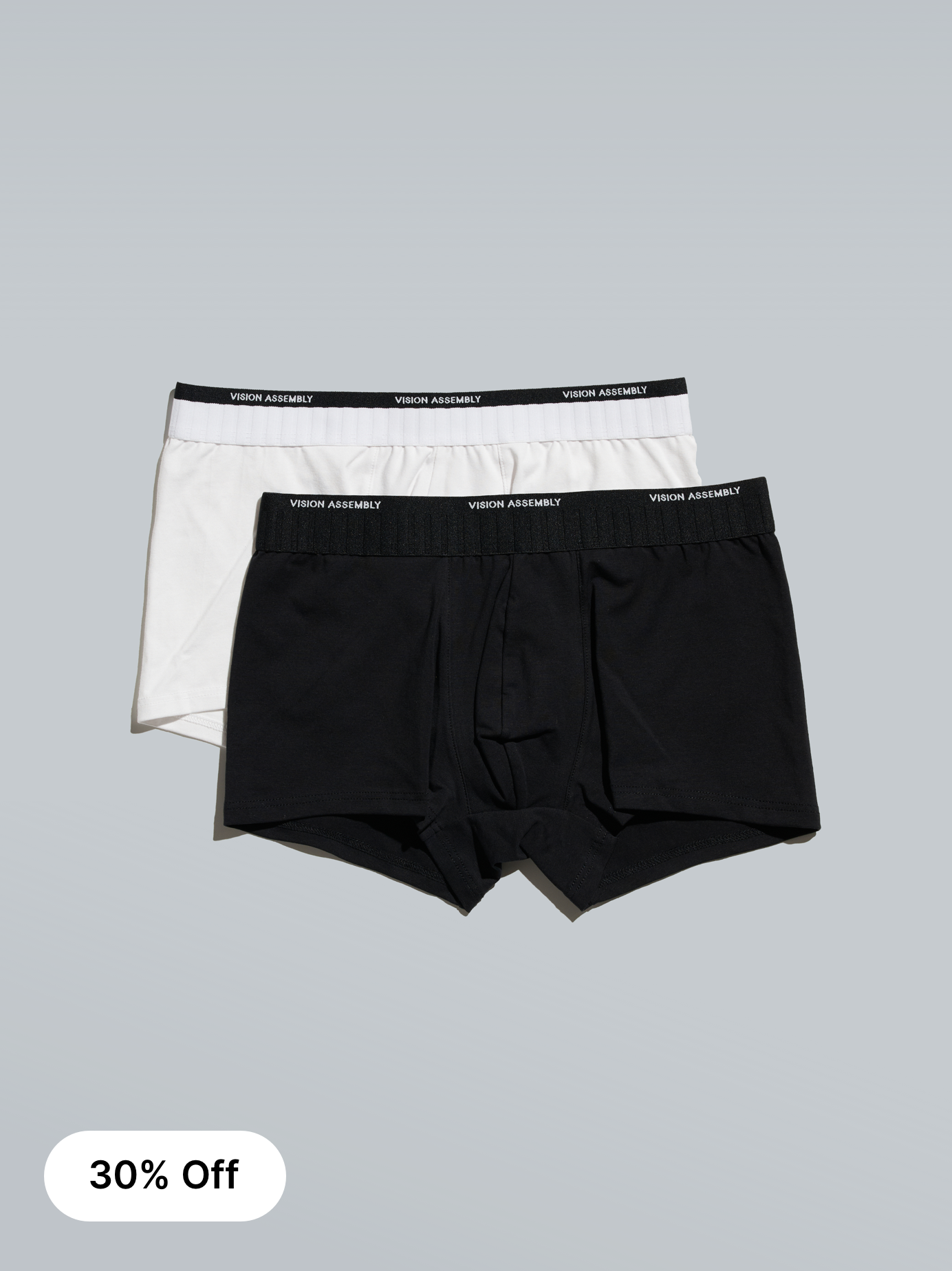 Cotton Boxer Briefs, 2 Set