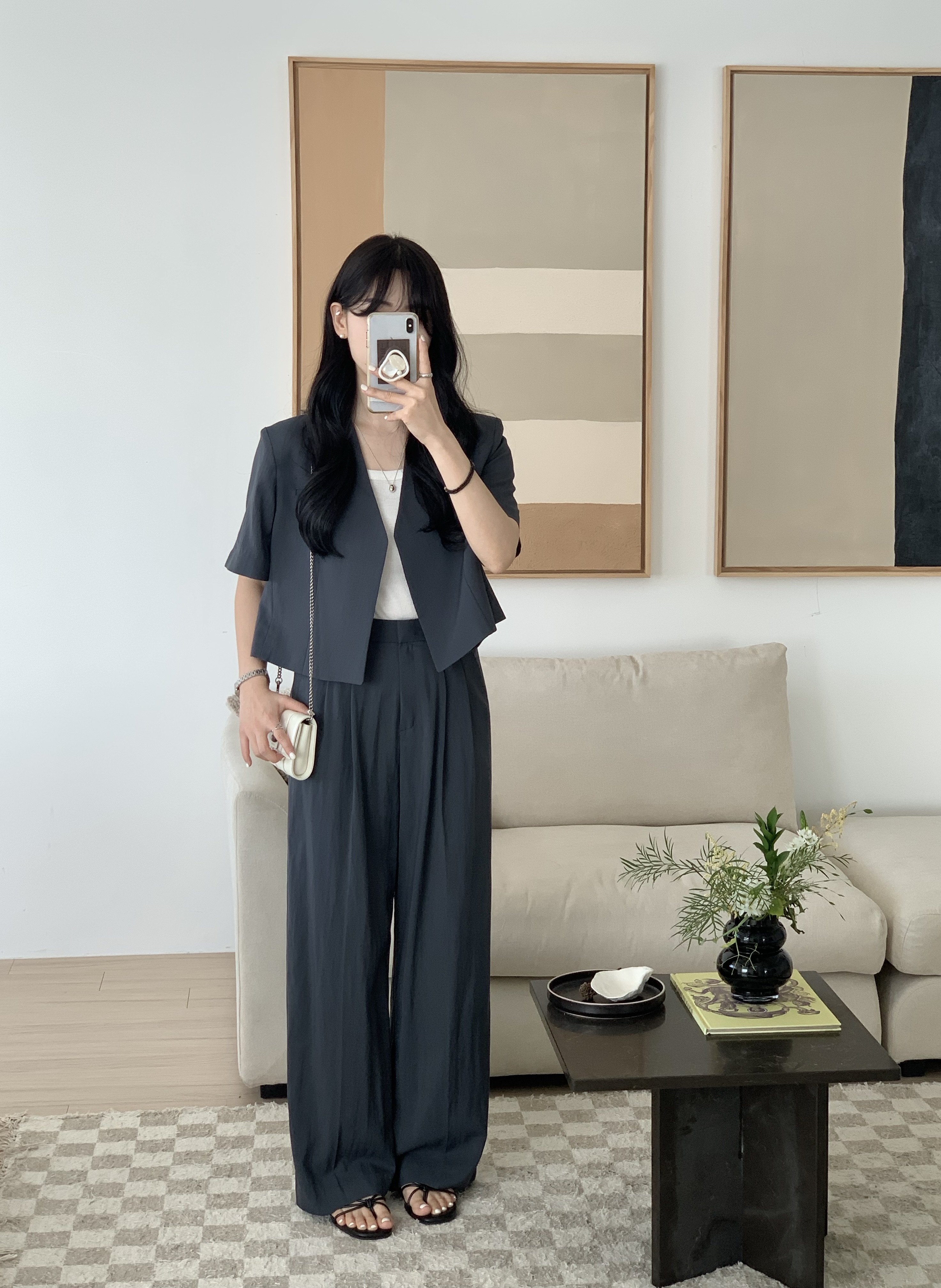 Jacket No Color MINIMAL NO COLLOR SET UP JACKET