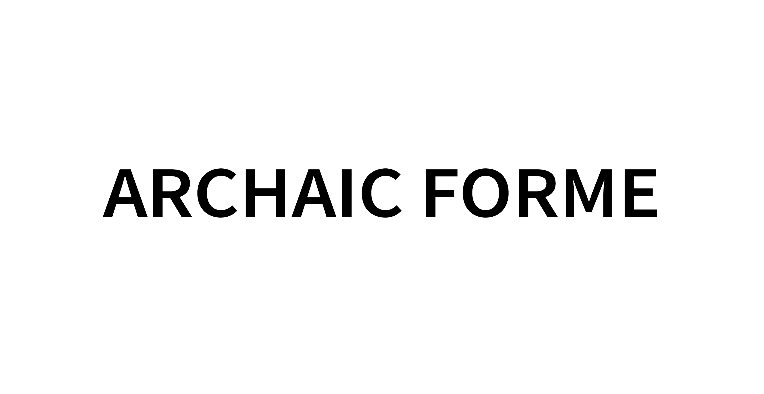 archaic-forme