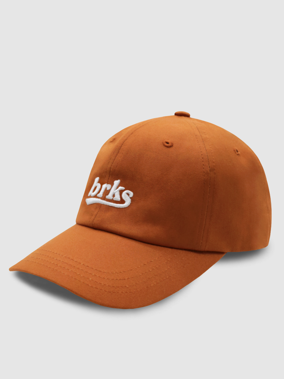브릭브릭스 Brick 캡모자 깊은 남자 여자 뉴로고 얼굴작아보이는 브릭 주황 브라운 레터링 볼캡 상세 이미지 14