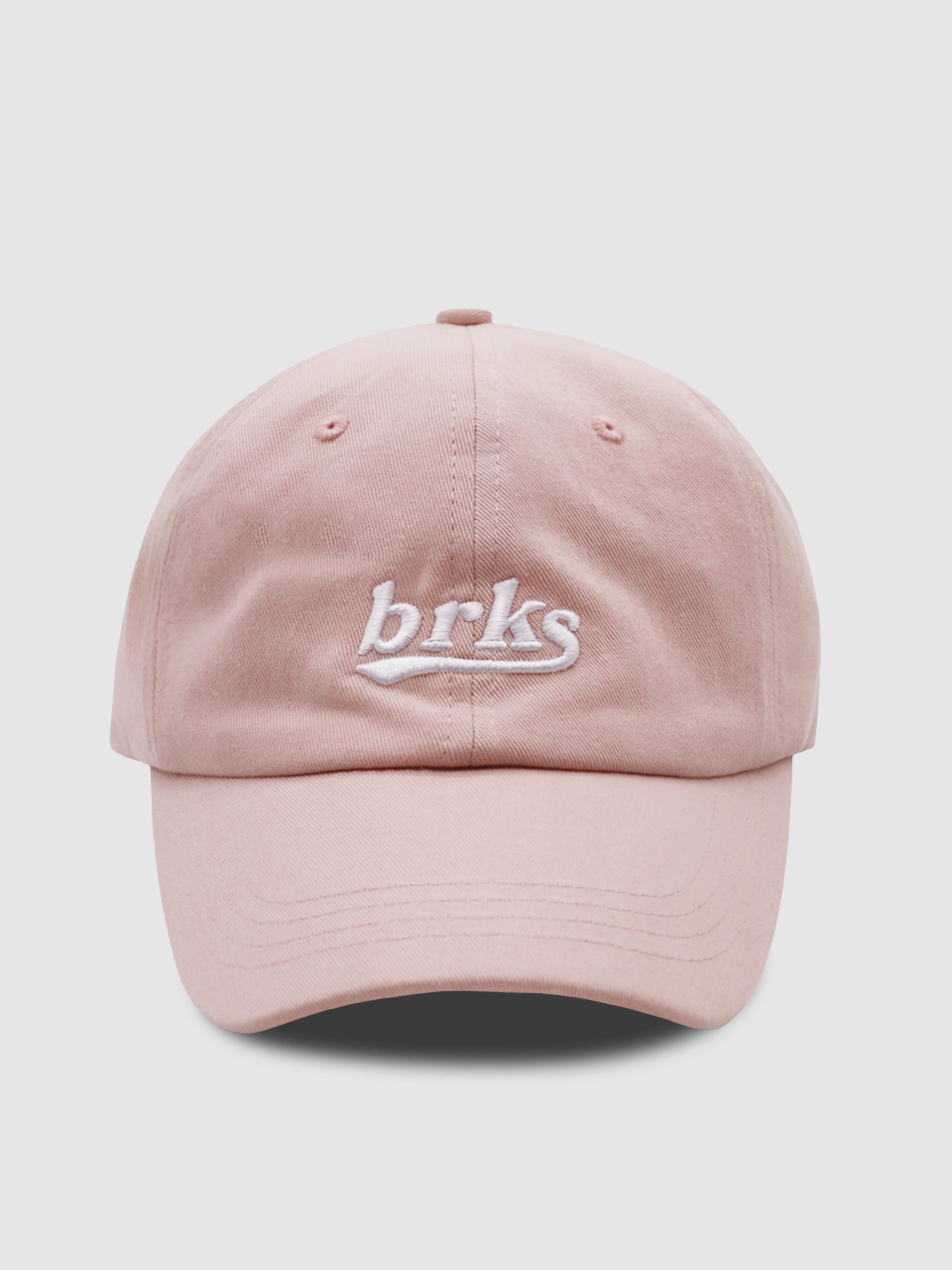 브릭브릭스 Pink 캡모자 깊은 남자 여자 뉴로고 얼굴작아보이는 핑크 분홍 레터링 볼캡 상세 이미지 9