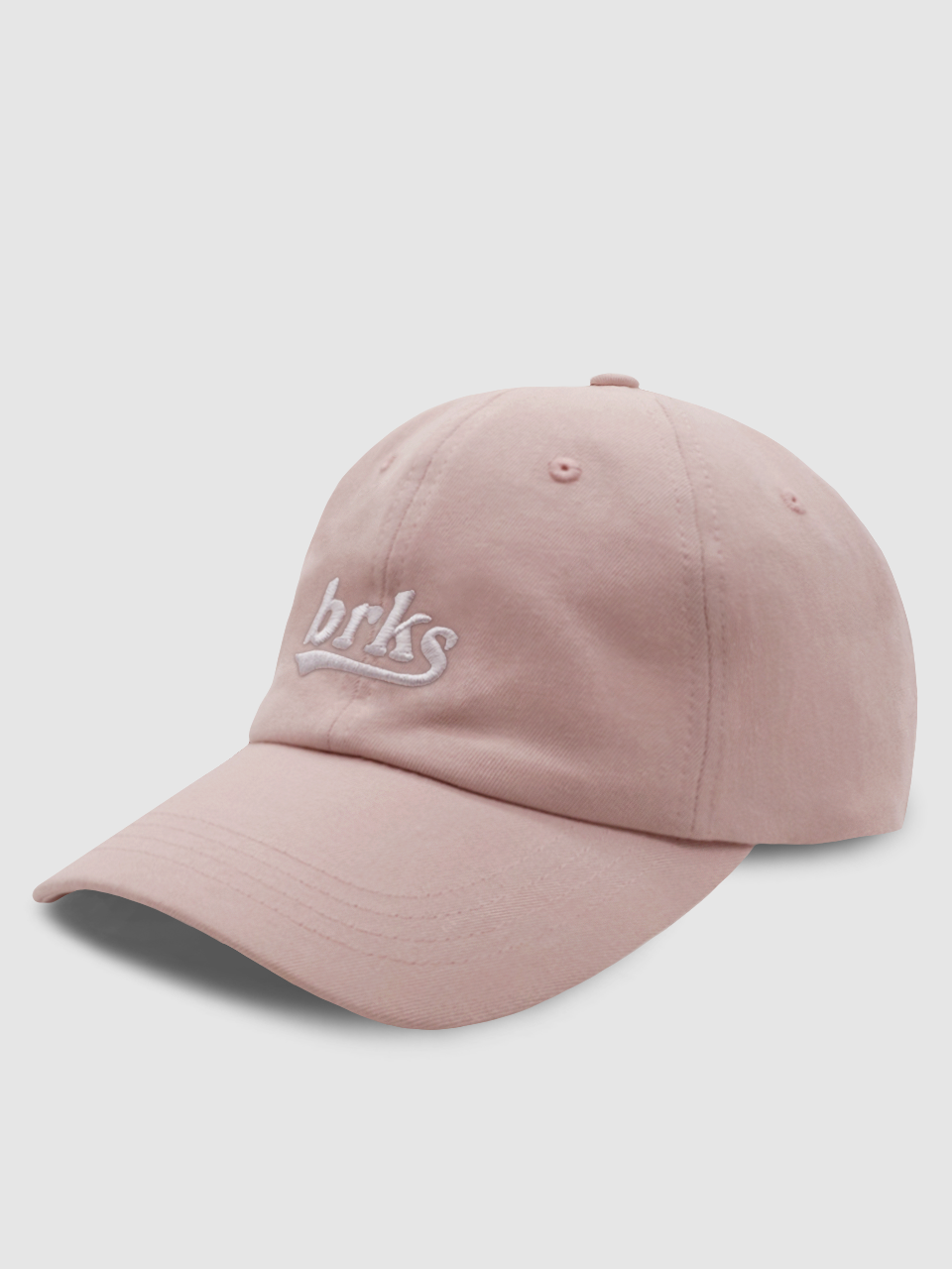 브릭브릭스 Pink 캡모자 깊은 남자 여자 뉴로고 얼굴작아보이는 핑크 분홍 레터링 볼캡 상세 이미지 11