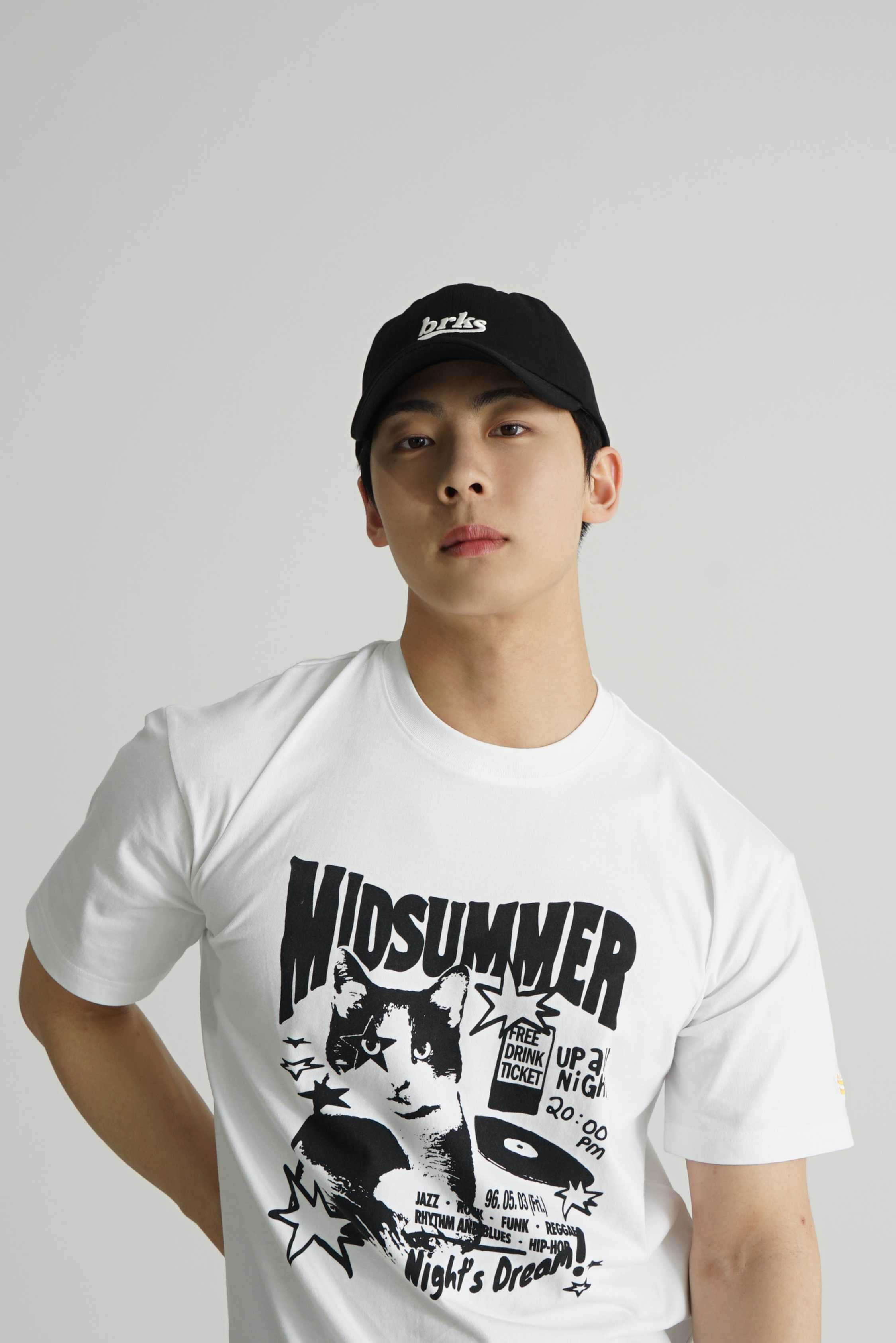 brks LOGO BALLCAP - BLACK 상세 이미지 1