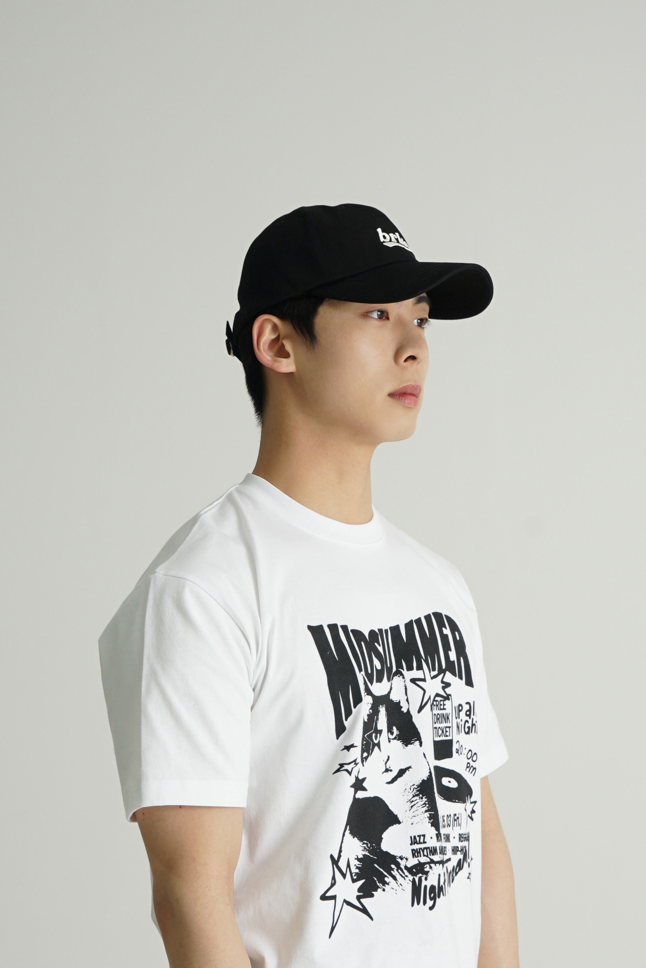 brks LOGO BALLCAP - BLACK 상세 이미지 2