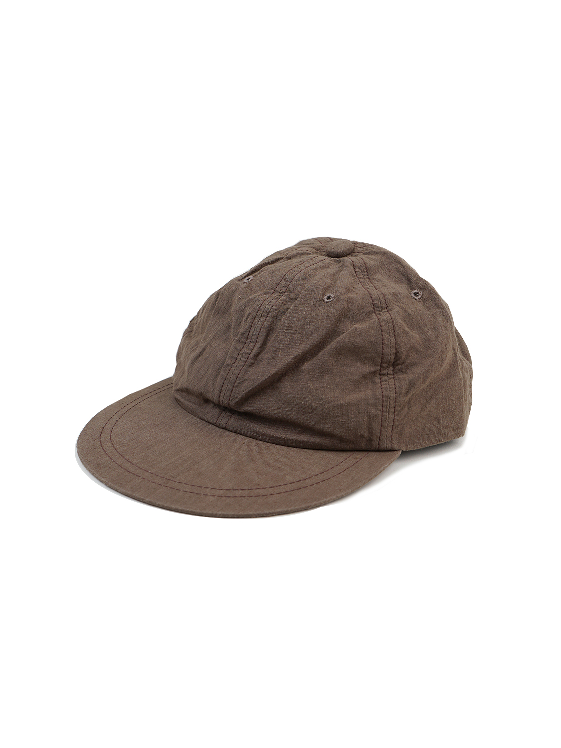 ENDS and MEANS 6panels cap (brown)