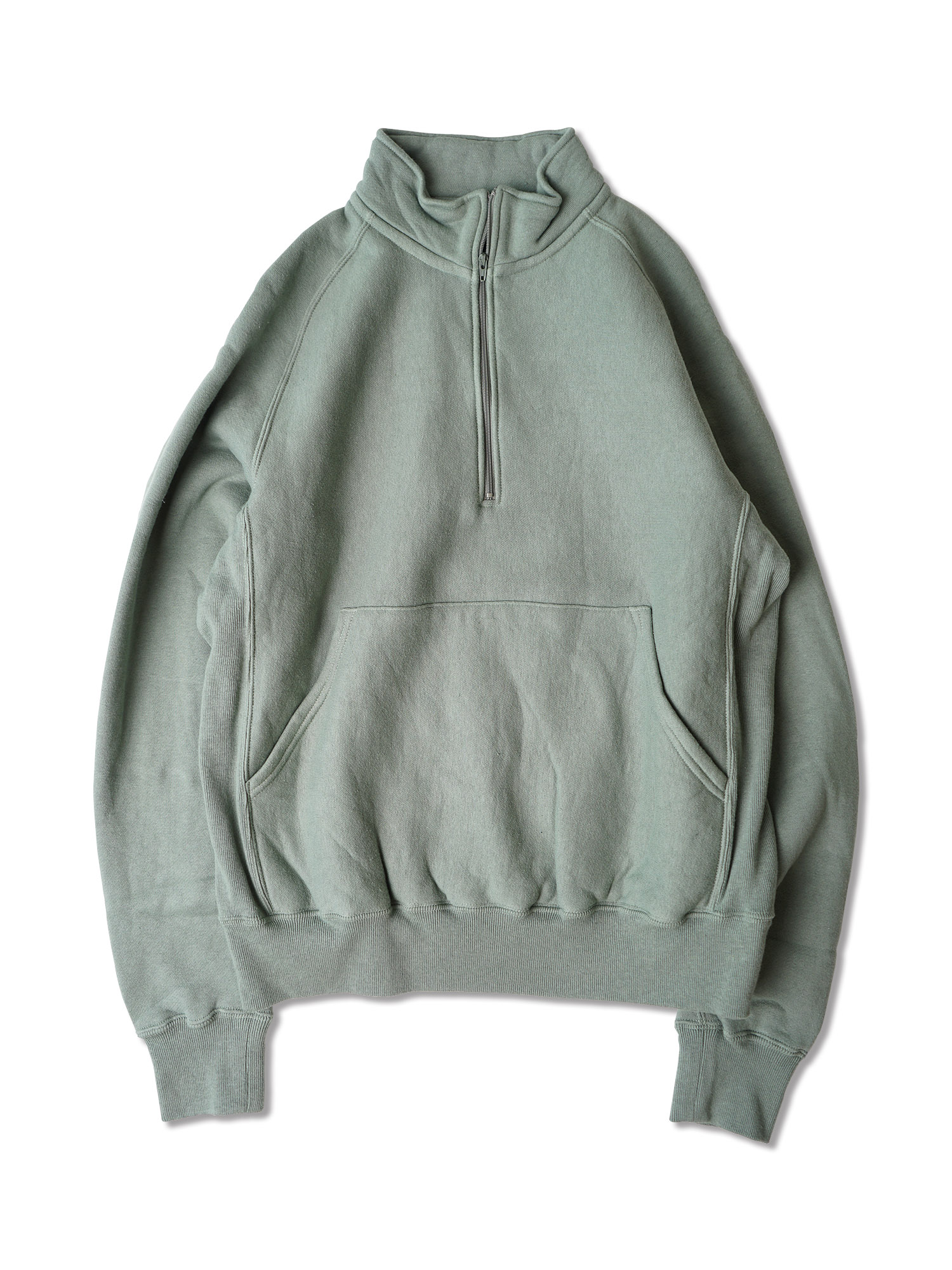 ENDS and MEANS half zip sweat (3color)