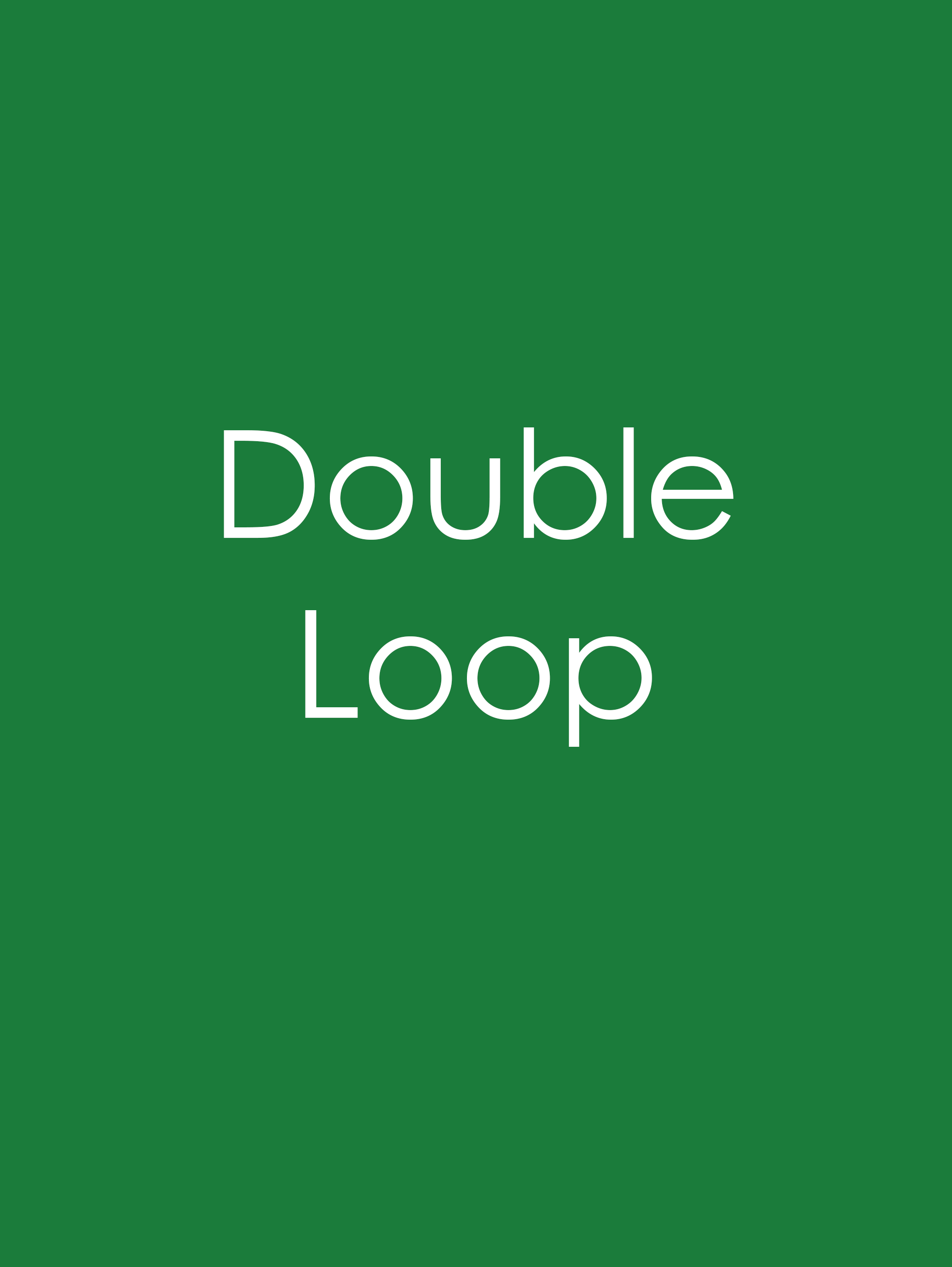 Double Loof Side Table