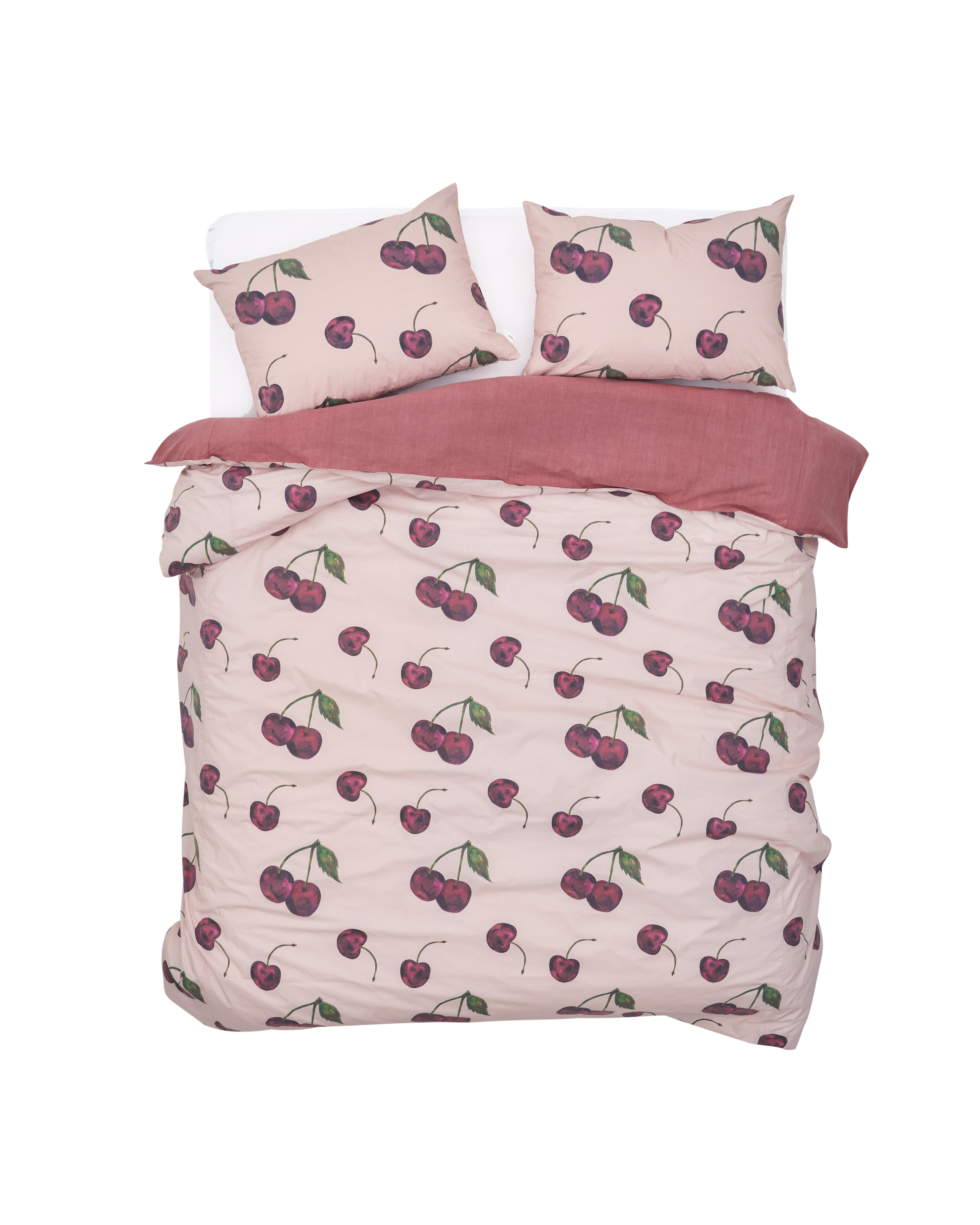 cherry bedding set (only Q/K)