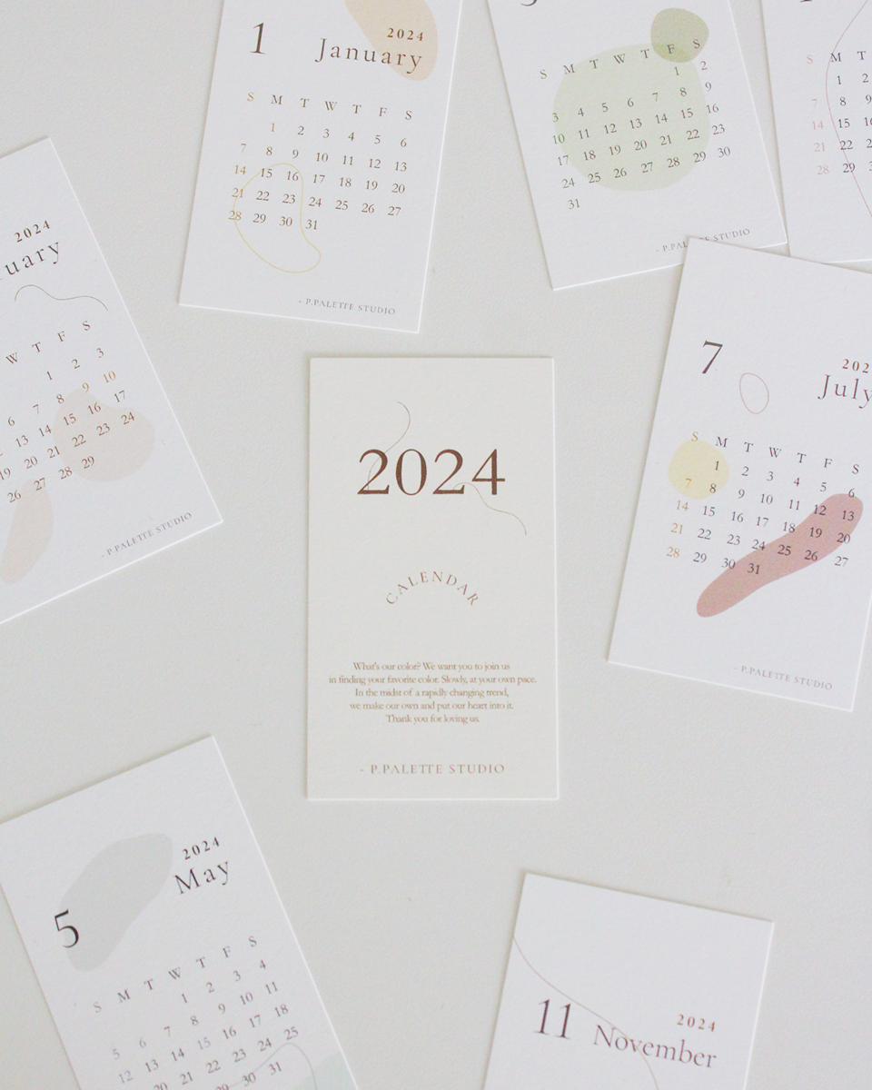 2024 mini photo calendar