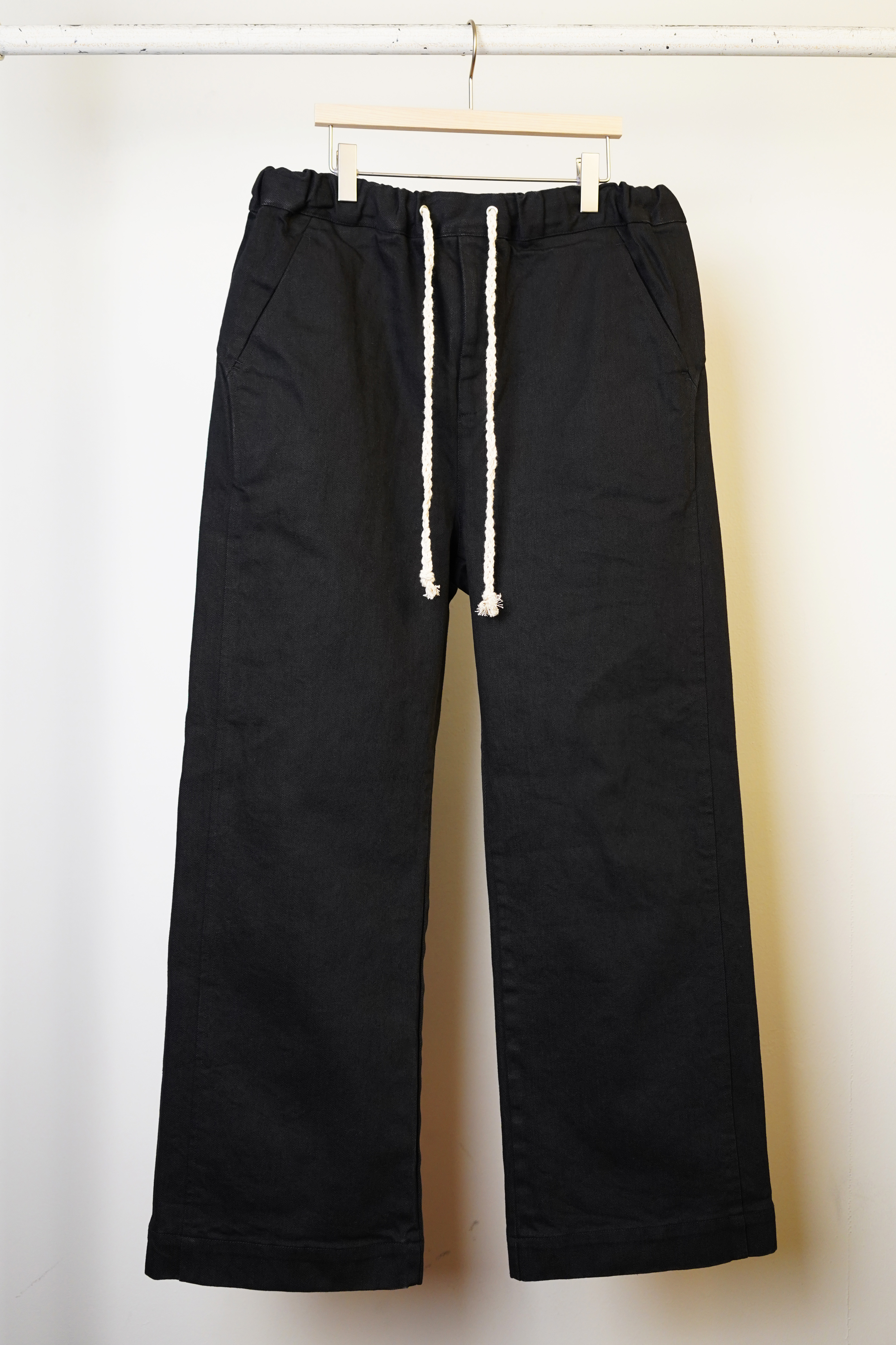 ROPE STRING STRAIGHT DENIM