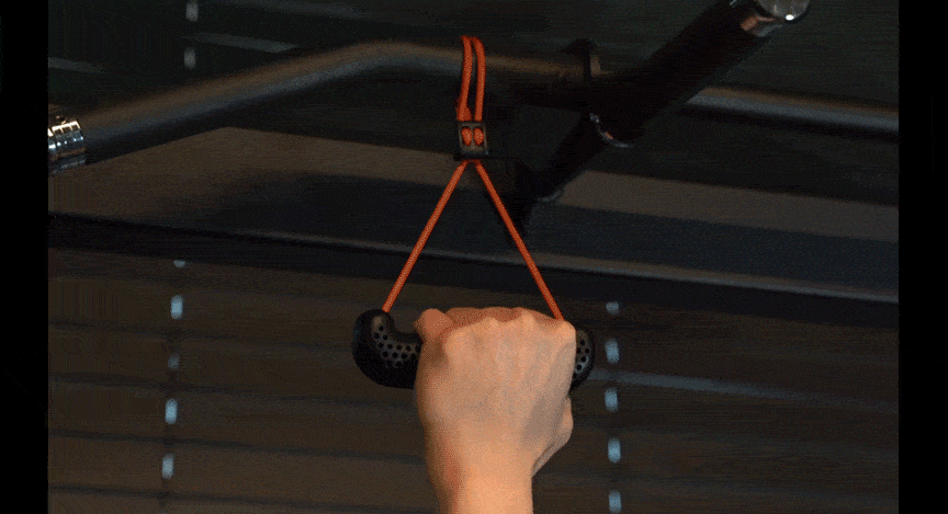 손목과 팔꿈치 각도에 따라 그립의 회전이 자유로운 GD 플라이그립