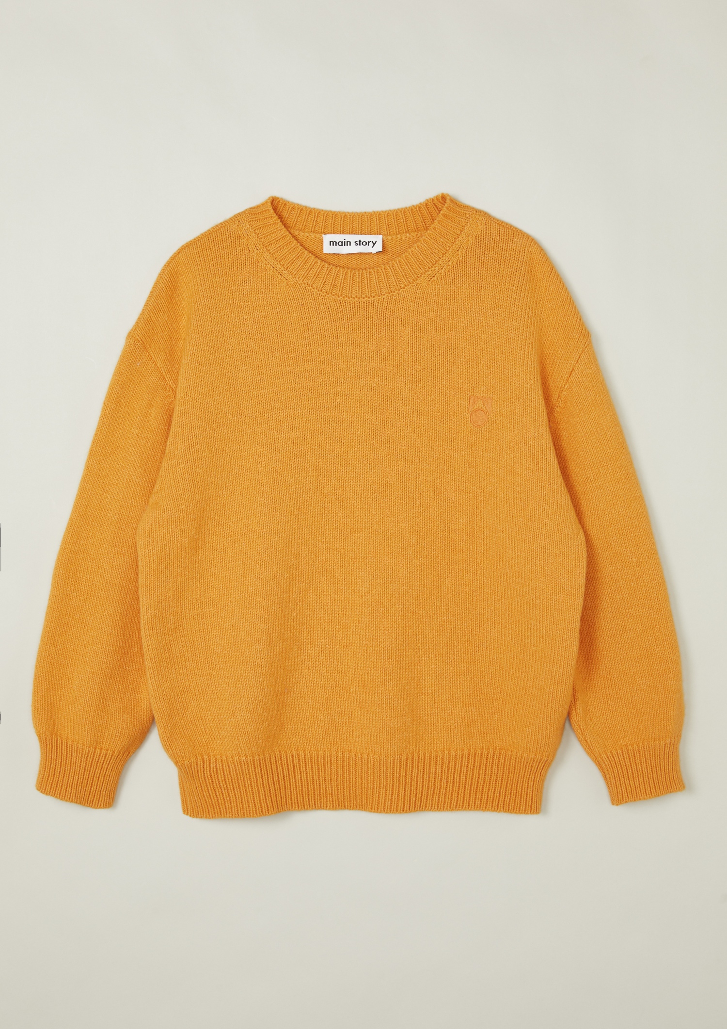 Knitted Sweatshirt _ Clementine _ Main Story