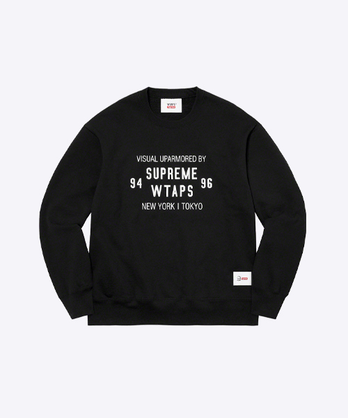 [Supreme] Supreme®/WTAPS® Crewneck (3 Colors)