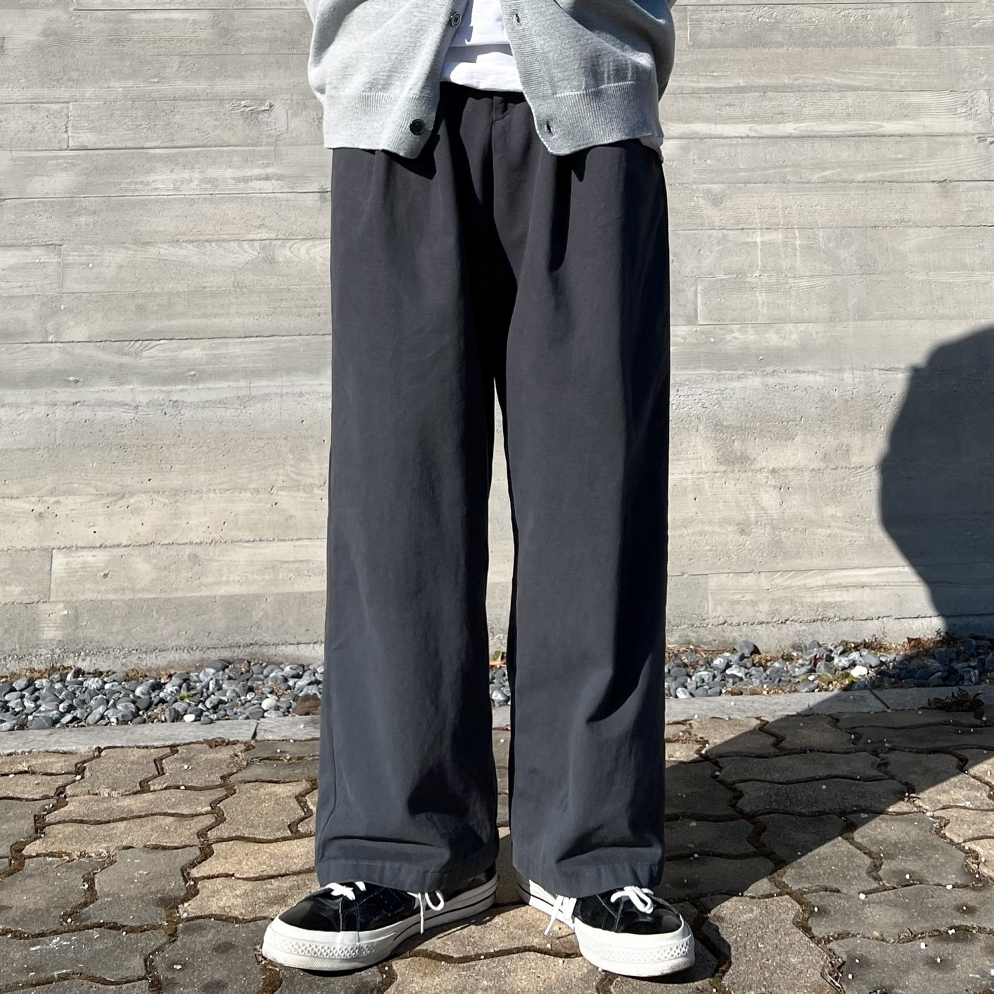 織り柄チェック twistcavalry twill pin tuck belt pants | mediafisher.fr