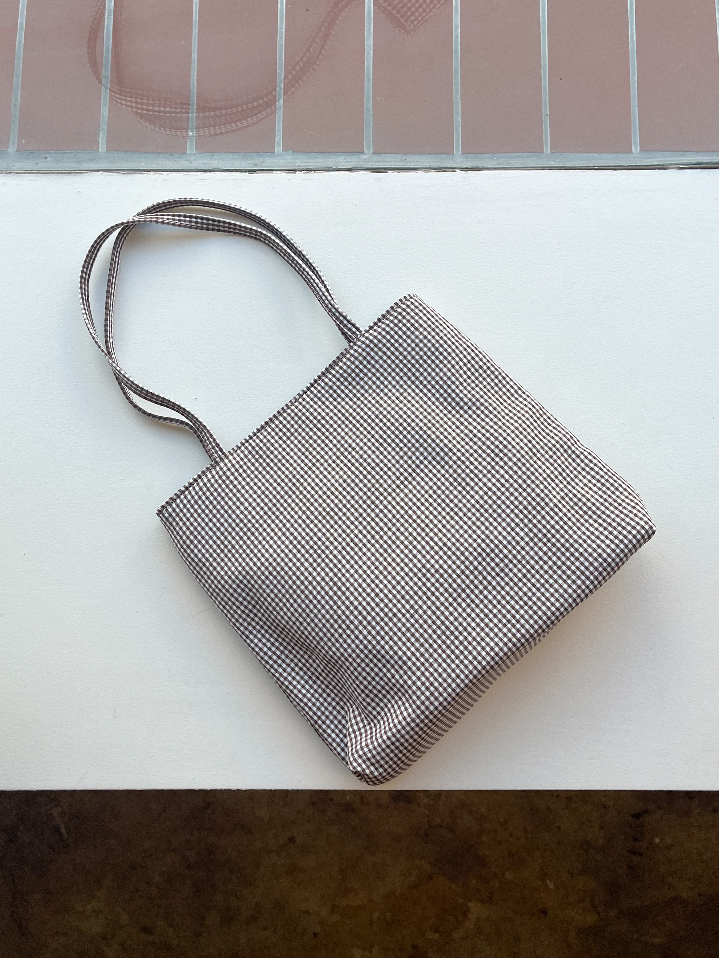 ★hai★ Bobbie Bag Brown Gingham Hai Bobbie Bag - Brown Gingham