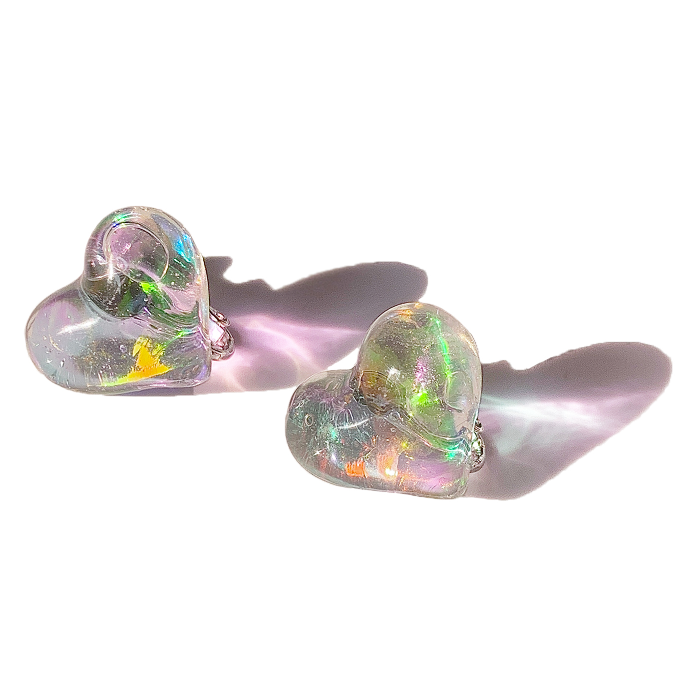 Jelly Heart Earrings