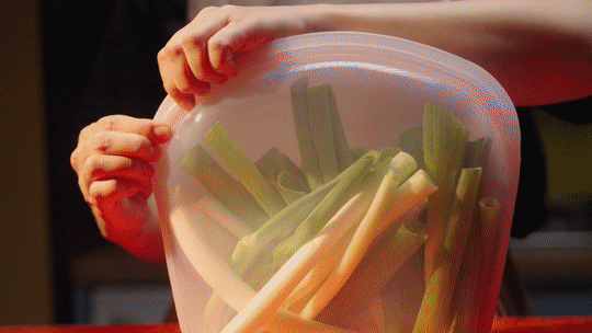 지켜백 400ml 800ml 1000ml 2000ml 3500ml 컬러풀한 밀폐력 좋은 실리콘 지퍼백