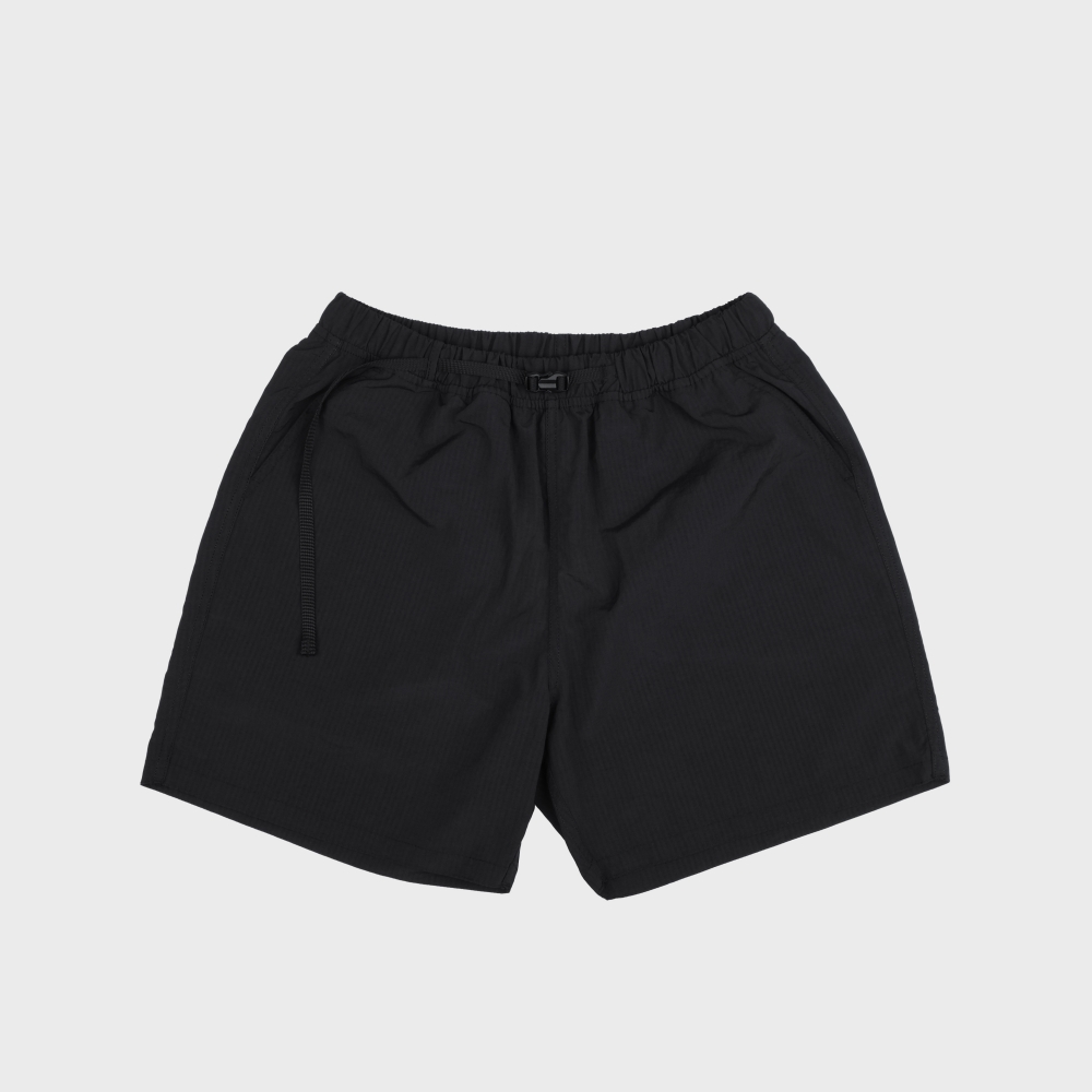 mmo seersucker shorts / black