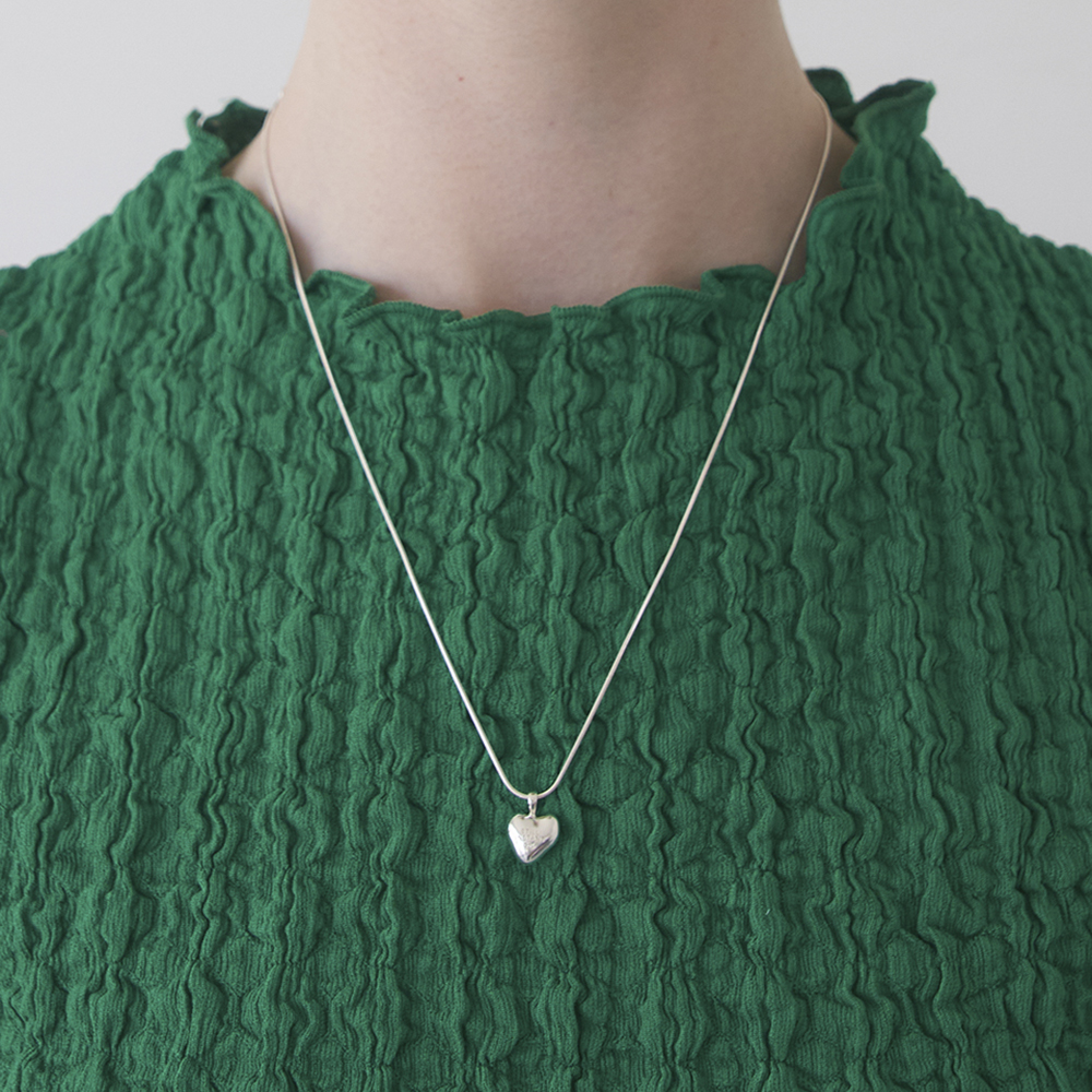 Heart Greenery - Necklace 02