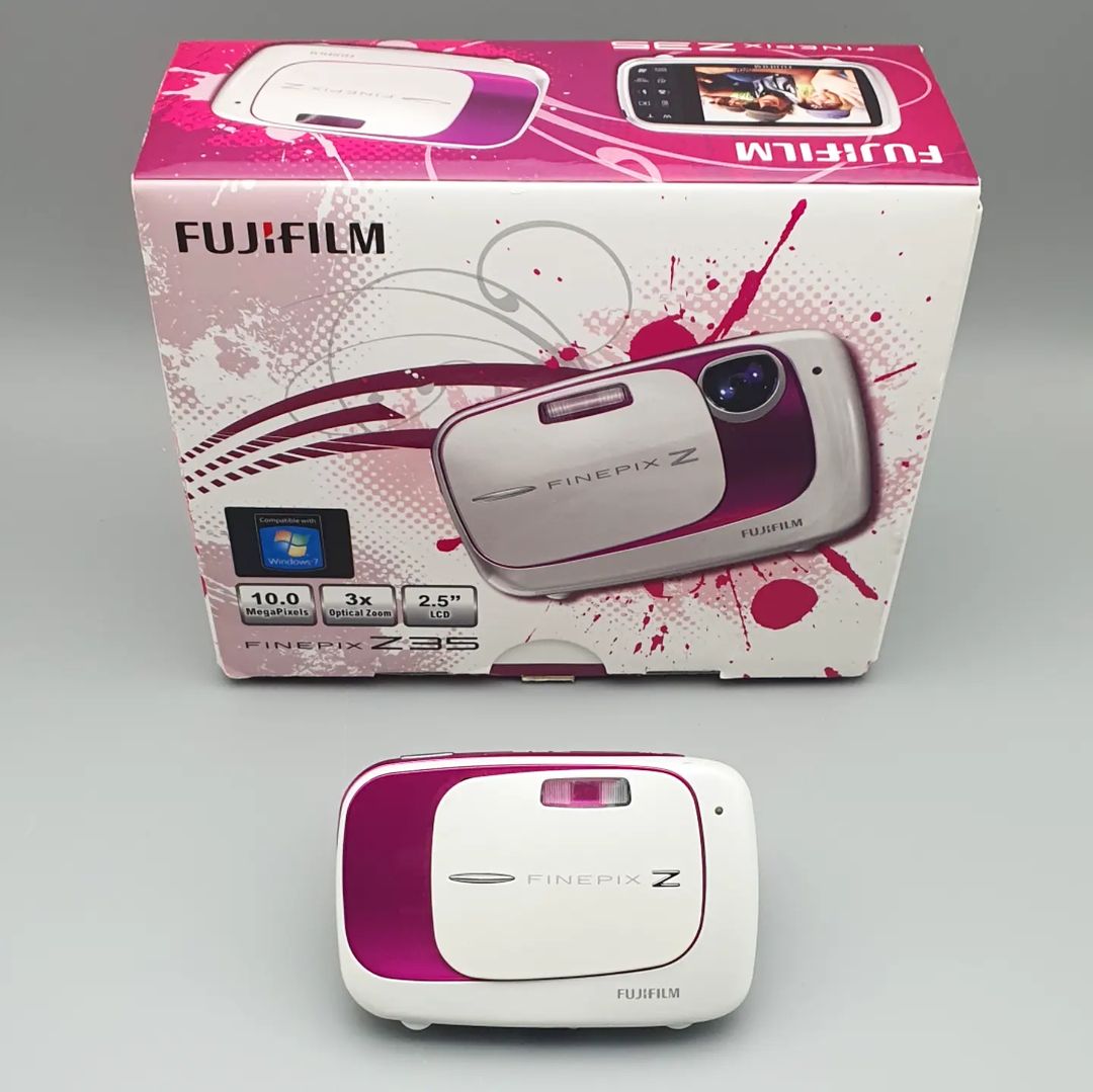 fujifilm finepix z35 pink