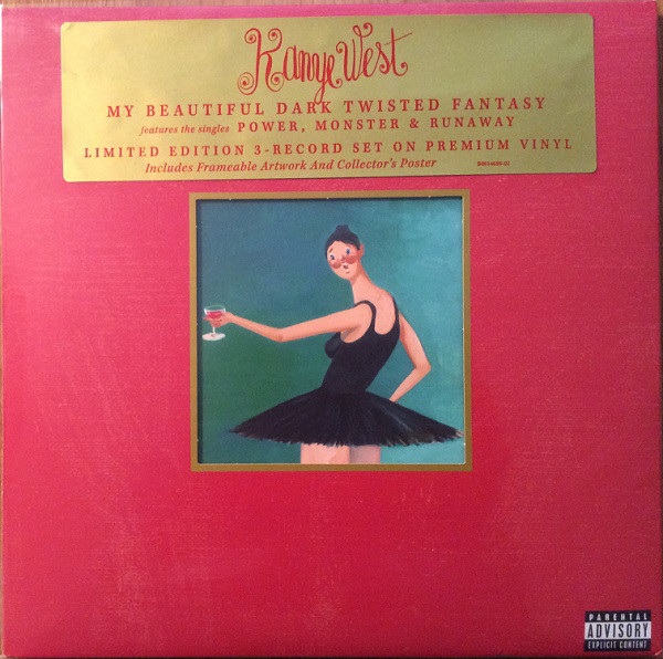 Kanye West 카니예 웨스트 - My Beautiful Dark Twisted Fantasy LP