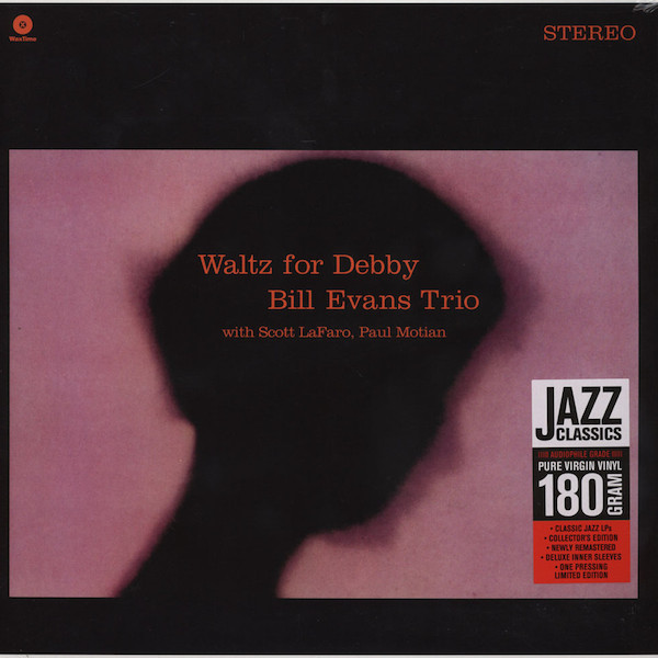 Bill Evans Trio 빌 에반스 트리오 ‎– Waltz For Debby Vinyl (Black color) LP