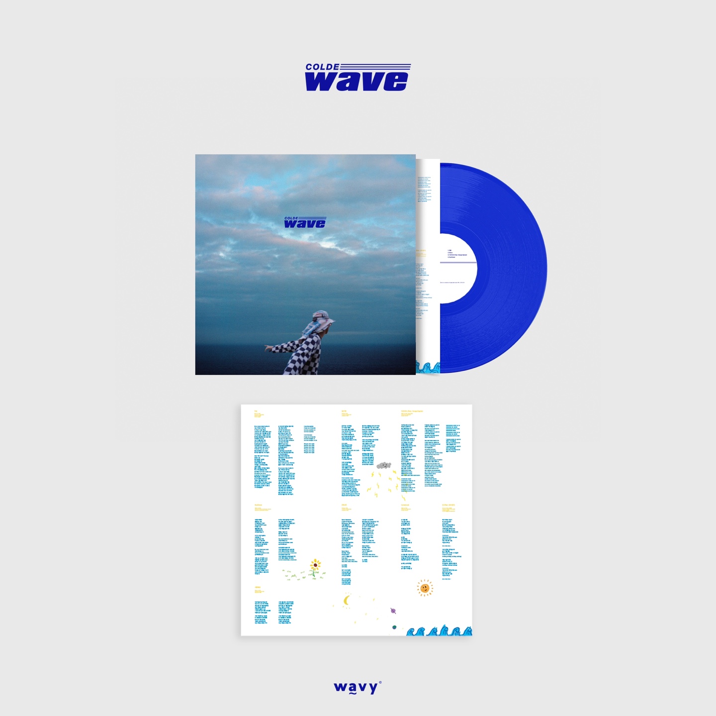 Colde 콜드 - Wave (Blue Colored LP)