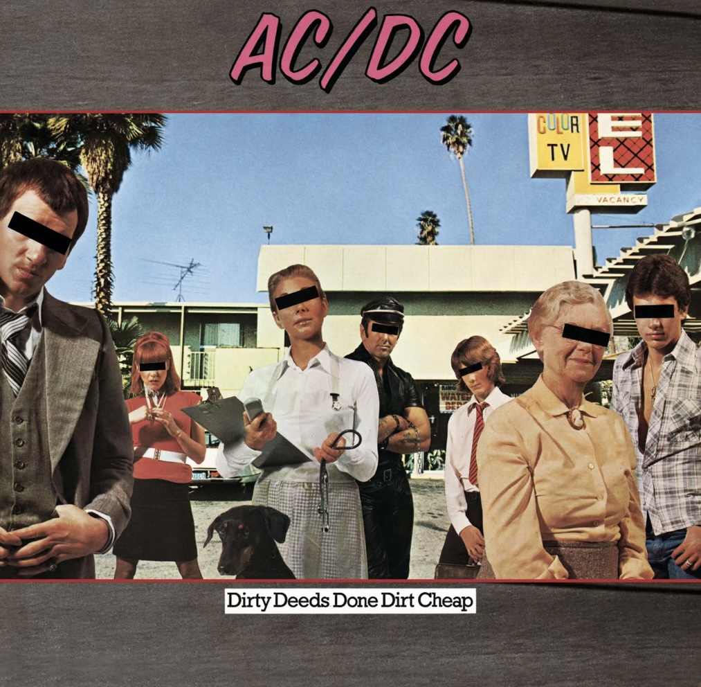 AC/DC (에이씨디씨) - Dirty Deeds Done Dirt Cheap [LP]